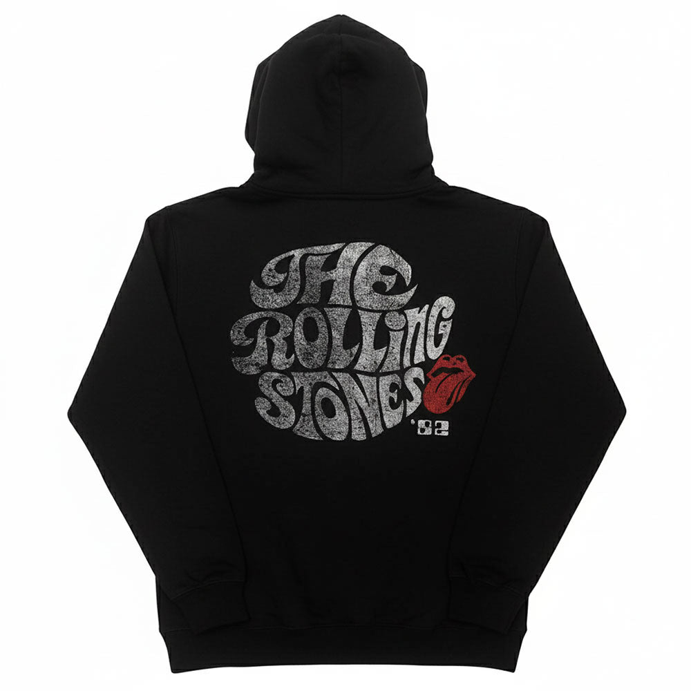 ROLLING STONES - (来日 35周年 記念 ) - Swirl Logo '82 / ECO-Pullover Hoodie